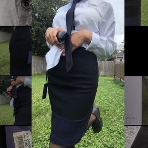 Les Copains 100% Wool Skirt